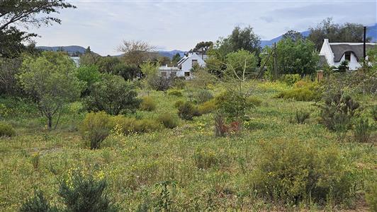False - Vacant Land For Sale in McGregor, Western Cape - M125836