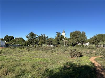 Vacant Land For Sale in McGregor, Western Cape - M127204